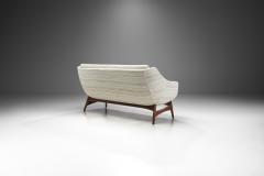 Swedish Mid Century Sofa with Structural Legs Sweden 1960s - 2273071