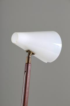 Swedish Midcentury Table Lamp in Acrylic and Teak 1950s - 959610