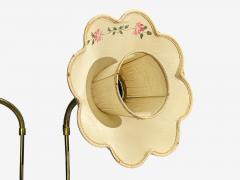 Swedish Modern Adjustable Floor Lamp Wood Metal Sweden 1950s - 4470551