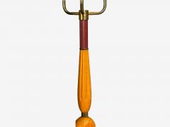 Swedish Modern Adjustable Floor Lamp Wood Metal Sweden 1950s - 4470556