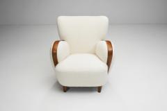 Swedish Modern Armchairs with Elm Legs Sweden 1950s - 2508260