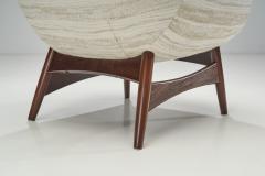 Swedish Modern Armchairs with Structural Legs Sweden 1960s - 2273174