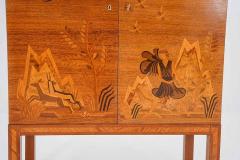 Swedish Modern Bar Cabinet - 4382368