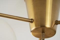 Swedish Modern Brass Ceiling Light by Asea AB Sweden 1950s - 2929923