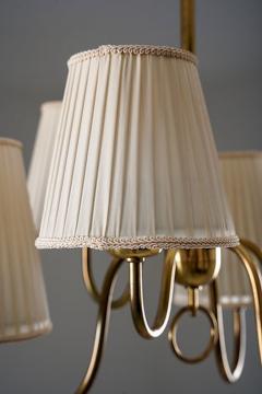 Swedish Modern Brass Chandelier - 4469476