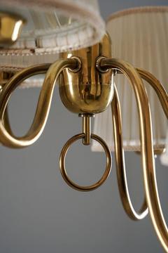 Swedish Modern Brass Chandelier - 4469477