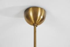 Swedish Modern Ceiling Lamp with Floral Details Sweden ca 1950s - 3245680