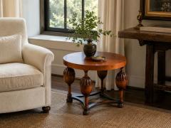 Swedish Modern Coffee Table Stained Birch Sweden 1930s - 4753151