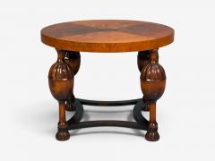 Swedish Modern Coffee Table Stained Birch Sweden 1930s - 4753152