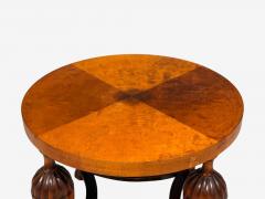 Swedish Modern Coffee Table Stained Birch Sweden 1930s - 4753158