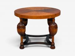 Swedish Modern Coffee Table Stained Birch Sweden 1930s - 4753159