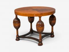 Swedish Modern Coffee Table Stained Birch Sweden 1930s - 4753161