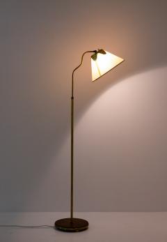 Swedish Modern Floor Lamp in Brass 1940s - 1619973