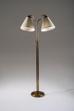 Swedish Modern Floor Lamp in Brass 1940s - 4606142