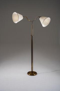 Swedish Modern Floor Lamp in Brass 1940s - 4606143