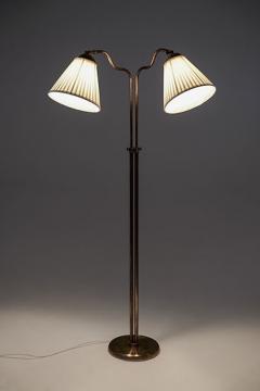 Swedish Modern Floor Lamp in Brass 1940s - 4606147