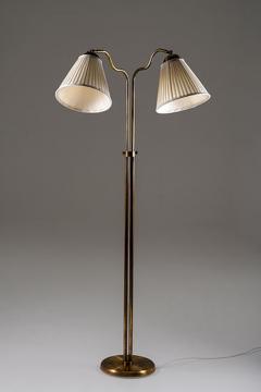 Swedish Modern Floor Lamp in Brass 1940s - 4606148