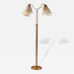 Swedish Modern Floor Lamp in Brass 1940s - 4606292