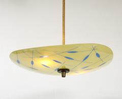 Swedish Modern Glass Pendant Circa 1960s - 3447581