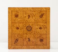 Swedish Modern Inlaid Side Table Circa 1940s - 4227425