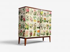 Swedish Modern La Belgique Horticole Cabinet Mahogany Sweden 1950s - 4768957