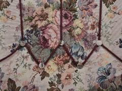 Swedish Modern Lounge Chairs Elm Floral Fabric Sweden 1940s - 4803733