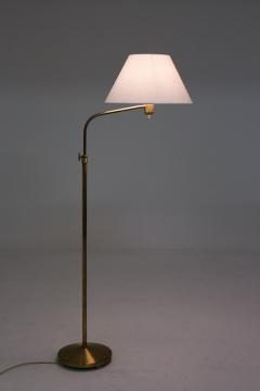 Swedish Modern Midcentury Floor Lamp in Brass by ASEA 1940s - 835525