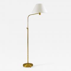 Swedish Modern Midcentury Floor Lamp in Brass by ASEA 1940s - 836226