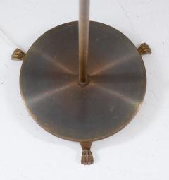 Swedish Modern Midcentury Uplight Floor Lamp in Brass 1940s - 1876412