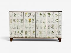 Swedish Modern Monumental Nordens Flora Cabinet Mahogany Sweden 1940s - 4753387