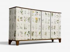 Swedish Modern Monumental Nordens Flora Cabinet Mahogany Sweden 1940s - 4753388