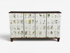 Swedish Modern Monumental Nordens Flora Cabinet Mahogany Sweden 1940s - 4753390