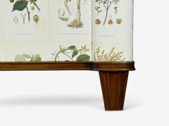 Swedish Modern Monumental Nordens Flora Cabinet Mahogany Sweden 1940s - 4753407