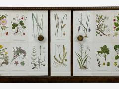 Swedish Modern Nordens Flora Credenza Wallpaper Birch Sweden 1940s - 4450585