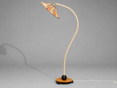 Swedish Modern Organic Floor Lamp Cord Wood Sweden 1930s - 4753105