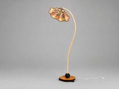 Swedish Modern Organic Floor Lamp Cord Wood Sweden 1930s - 4753107