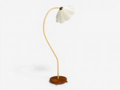 Swedish Modern Organic Floor Lamp Cord Wood Sweden 1940s - 4502960