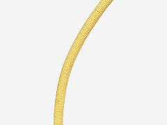 Swedish Modern Organic Floor Lamp Cord Wood Sweden 1940s - 4502965