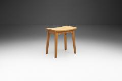 Swedish Modern Pine Stool Sweden 1940s - 2245201