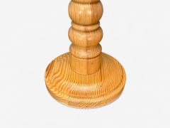 Swedish Modern Pine Table Lamp Sweden 1960s - 4255532