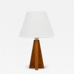 Swedish Modern Pine Table Lamp Sweden 1970s - 4389310