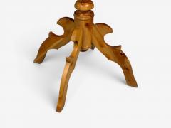 Swedish Modern Side Table Pine Sliced Log Sweden 1960s - 4693859