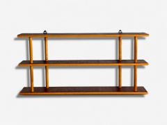 Swedish Modern Teak Small Wall Shelf Sweden 1950s - 4228162