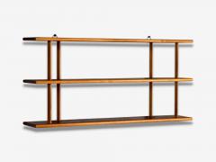 Swedish Modern Teak Small Wall Shelf Sweden 1950s - 4228165