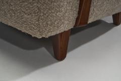 Swedish Modern Upholstered Lounge Chair Sweden 1940s - 4520816