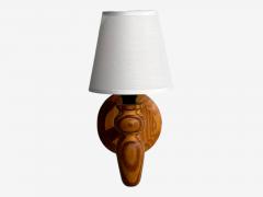 Swedish Modern Wall Sconce Pine Sweden 1960s - 4719083