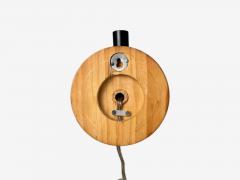 Swedish Modern Wall Sconce Pine Sweden 1960s - 4719088