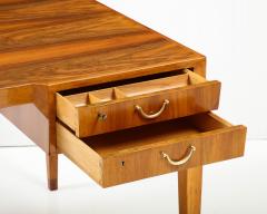 Swedish Modern Walnut Desk Circa 1960s - 3419611