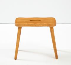 Swedish Modernist Pine Stool Circa 1950s - 2728228