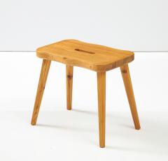 Swedish Modernist Pine Stool Circa 1950s - 2728235